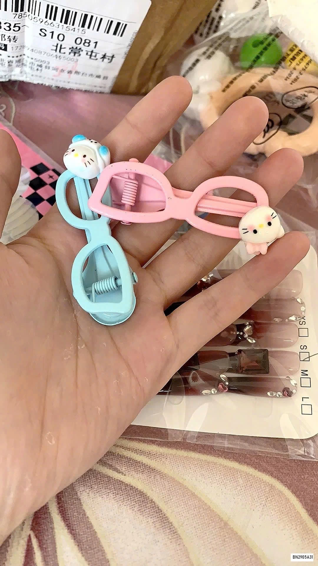 KẸP TÓC KÍNH/DÉP ĐÁNG YÊU