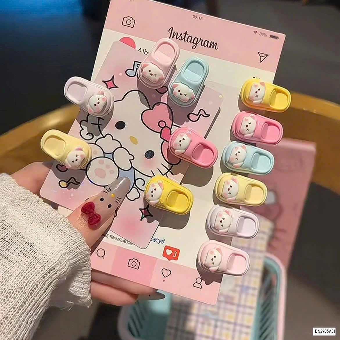 KẸP TÓC KÍNH/DÉP ĐÁNG YÊU