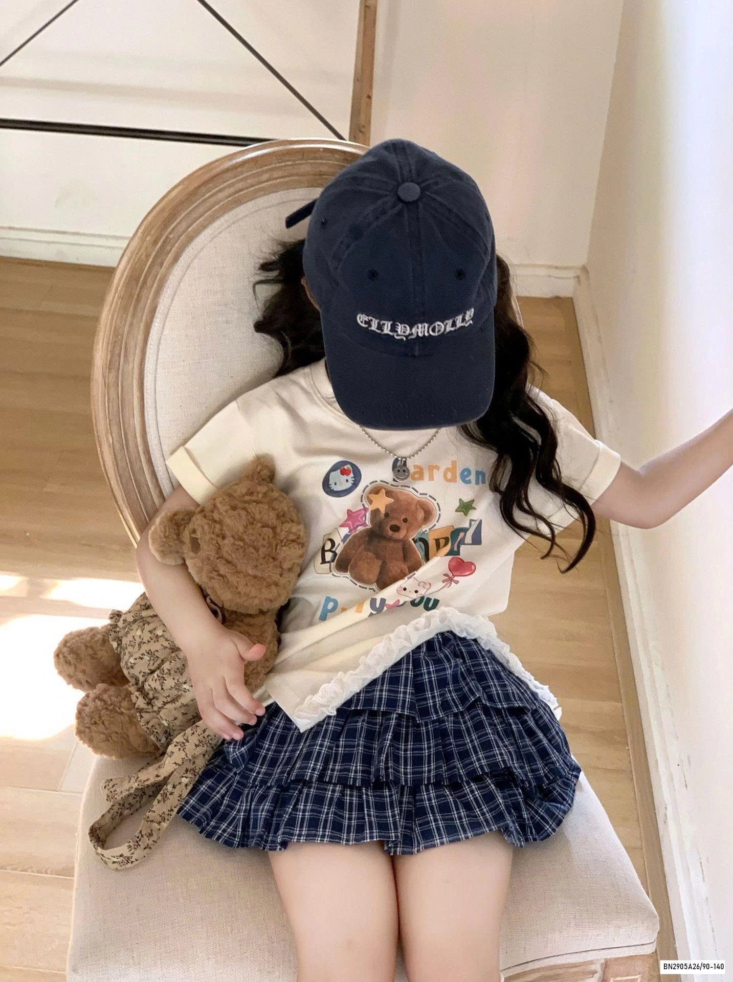 ÁO GẤU XẺ BÊN MIX CV CARO