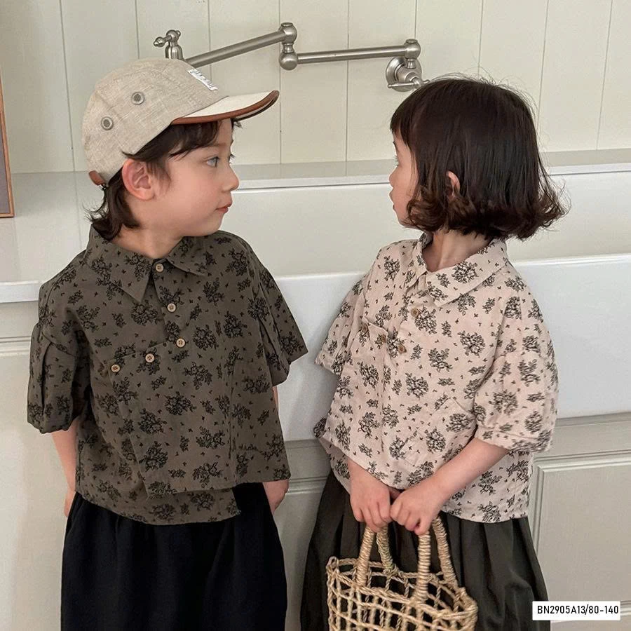 SƠ MI HOA CÚC ZICZAC