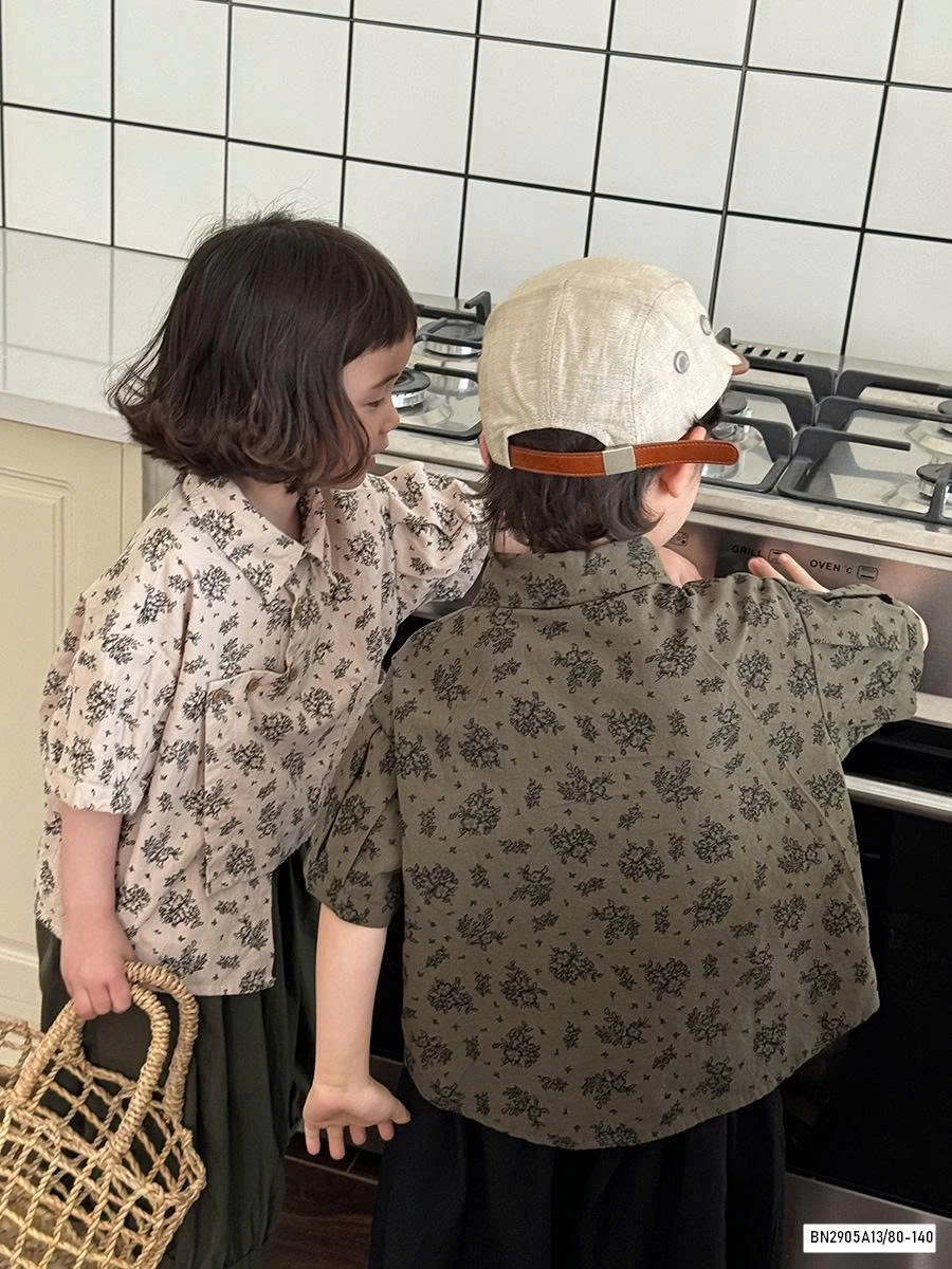 SƠ MI HOA CÚC ZICZAC