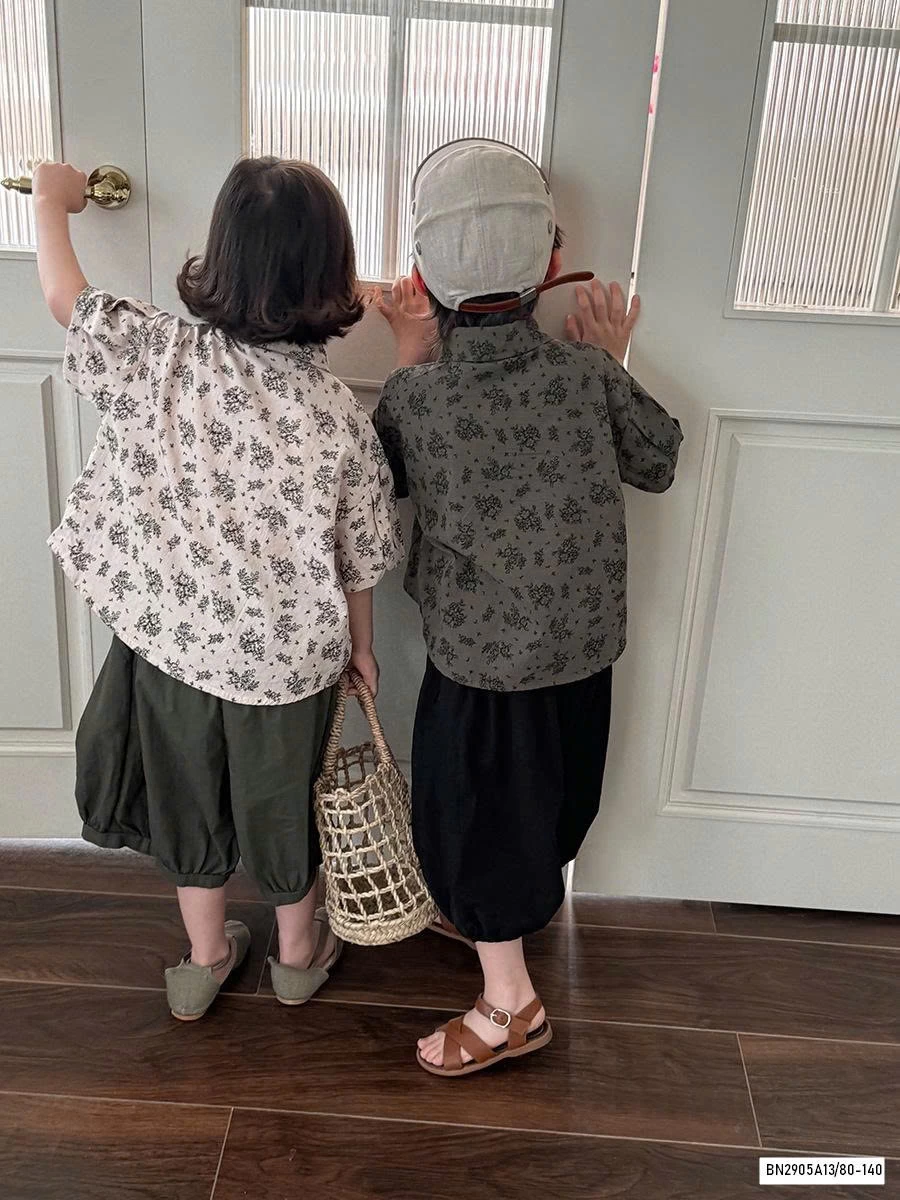 SƠ MI HOA CÚC ZICZAC