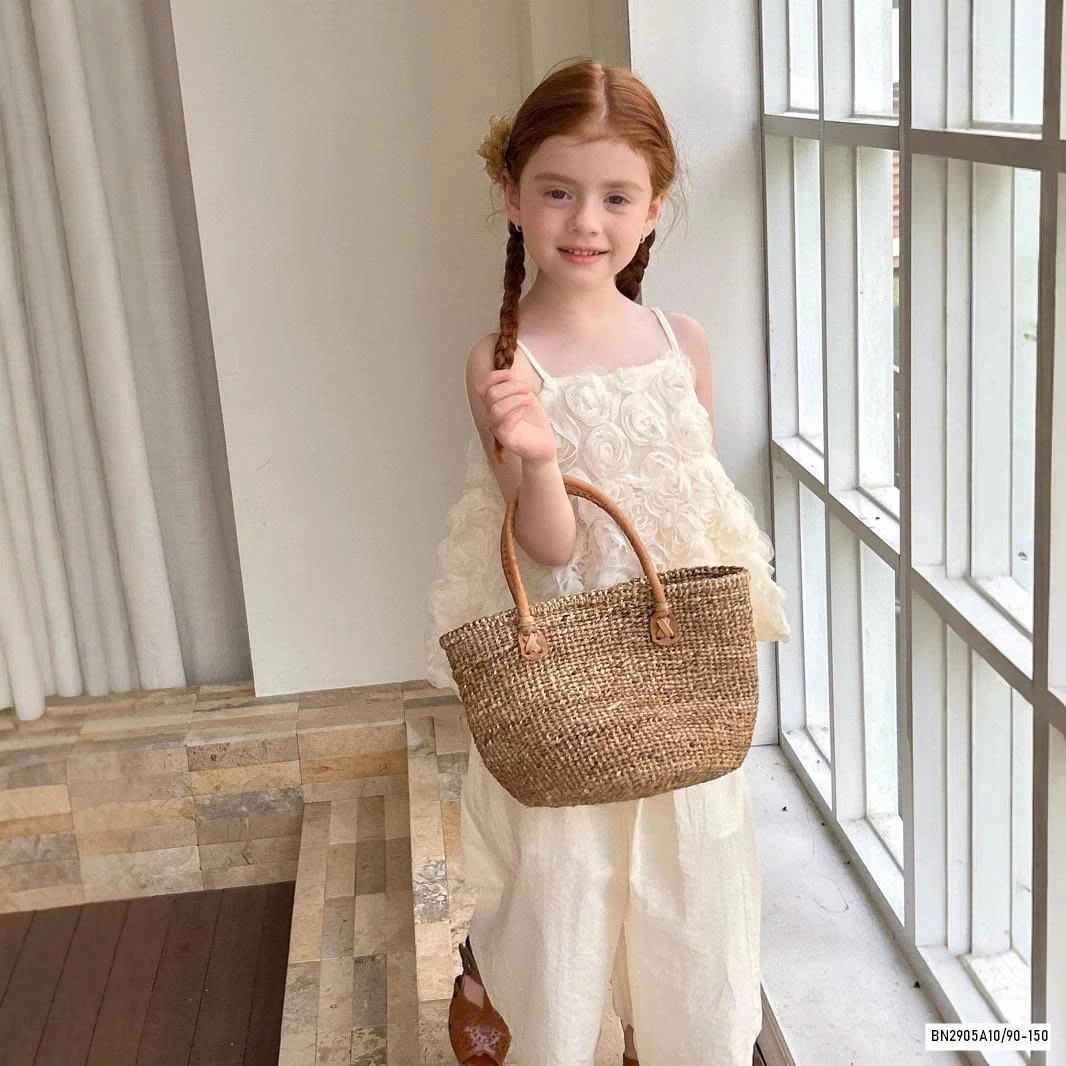 SÉT ÁO 2 DÂY HOA 3D MIX QUẦN SUÔNG