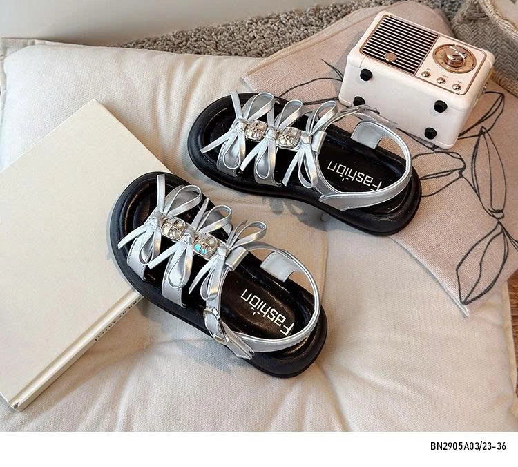 SANDAL NƠ GẤN ĐÁ