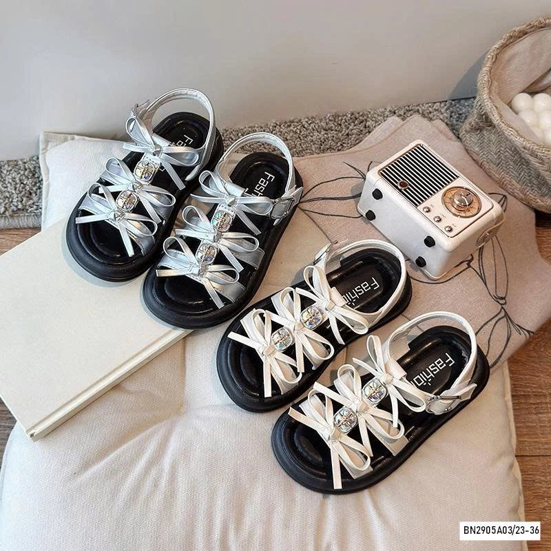 SANDAL NƠ GẤN ĐÁ