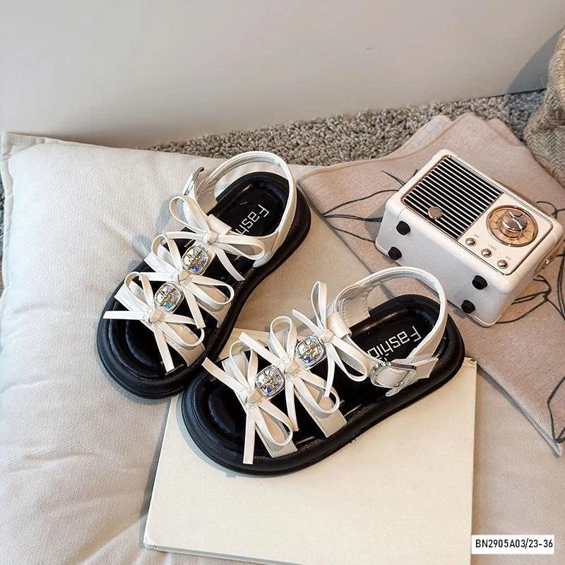 SANDAL NƠ GẤN ĐÁ