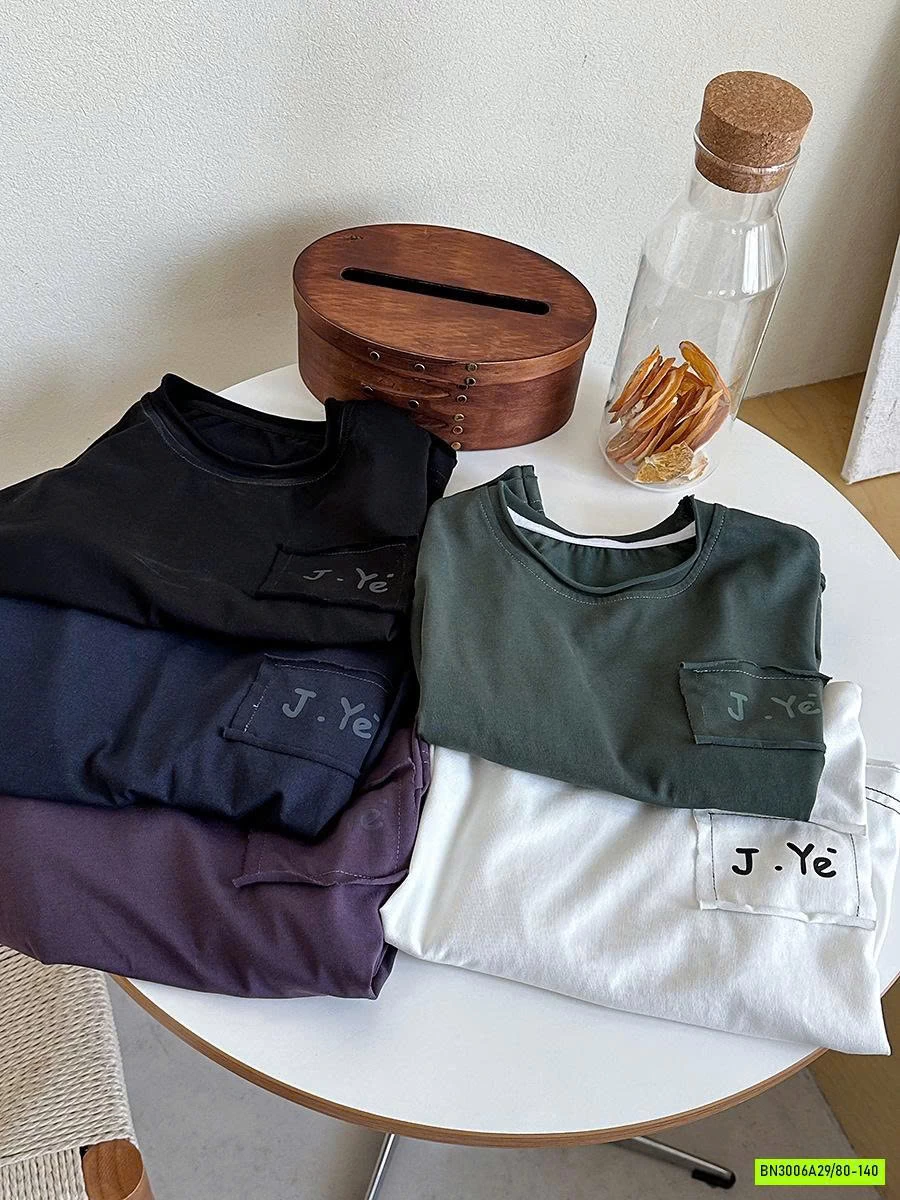 ÁO THUN GIẢ TÚI NGỰC HÀN QUỐC