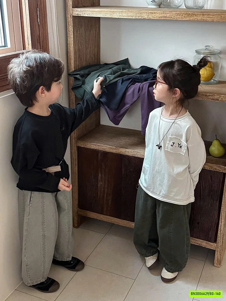 ÁO THUN GIẢ TÚI NGỰC HÀN QUỐC