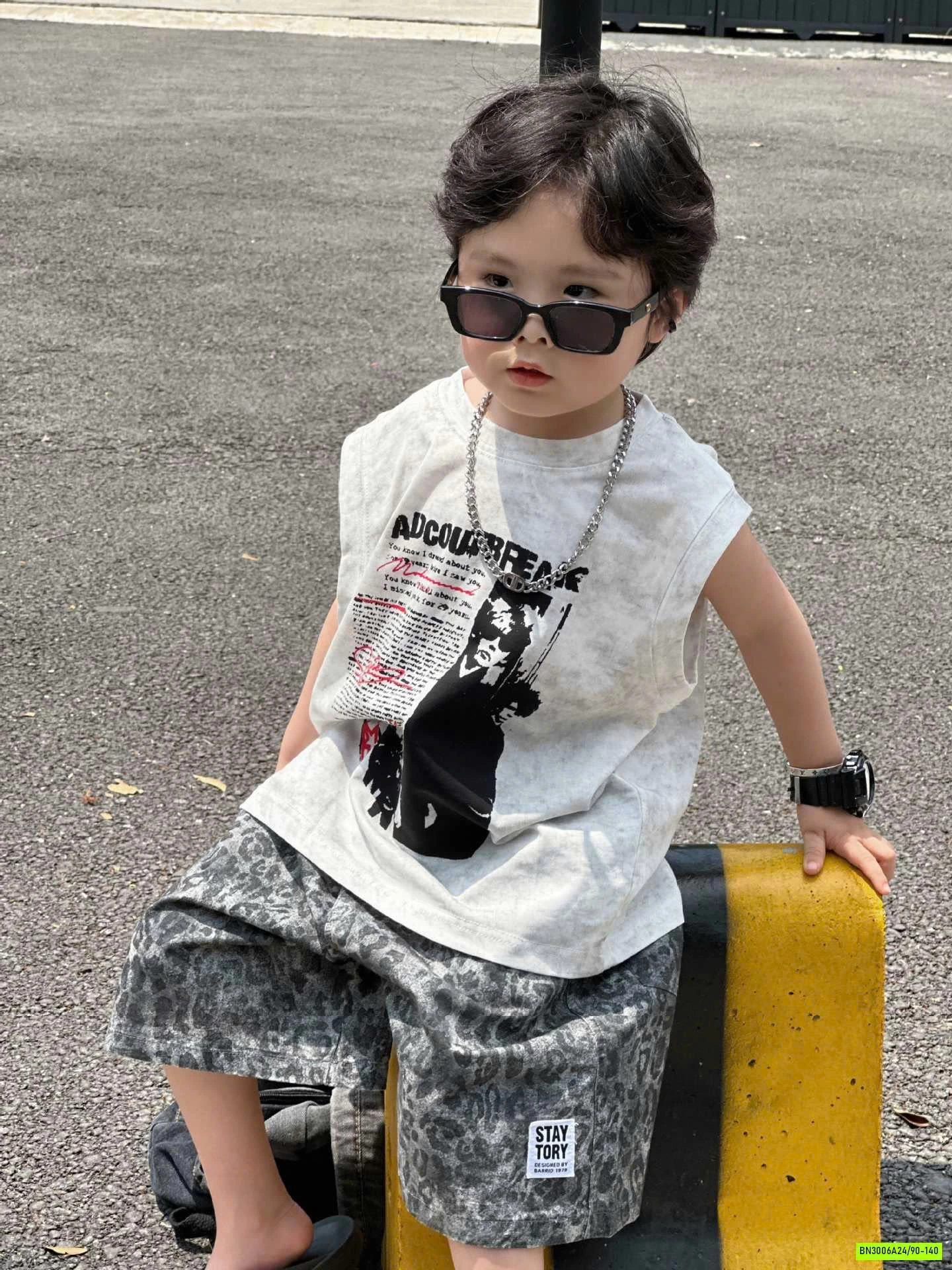 TANKTOP CÁ TÍNH MIX SHORT BEO