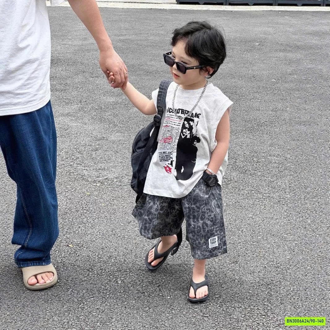 TANKTOP CÁ TÍNH MIX SHORT BEO