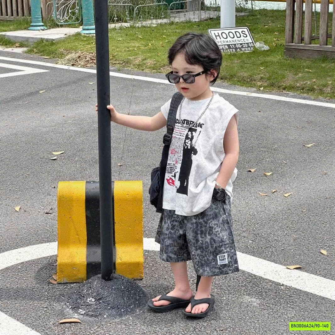 TANKTOP CÁ TÍNH MIX SHORT BEO