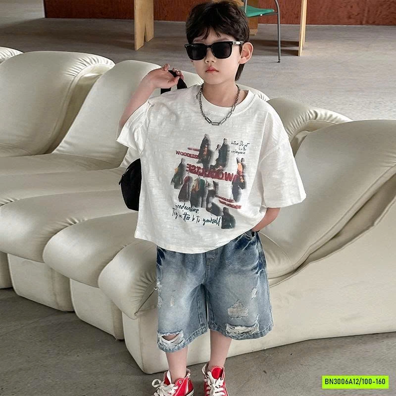 SHORT JEANS RÁCH LOANG MÀU