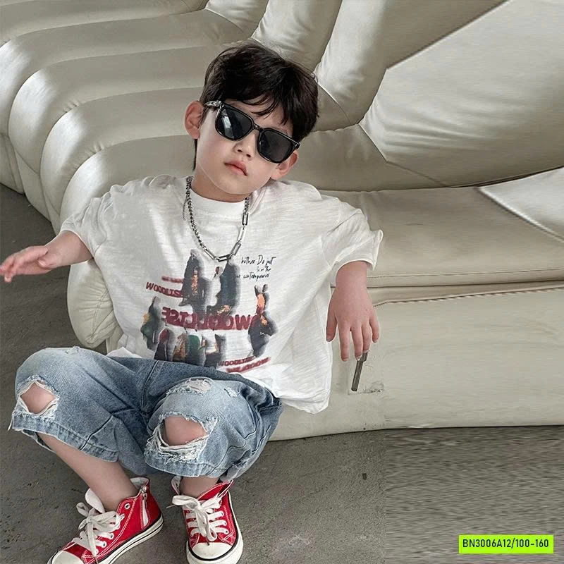 SHORT JEANS RÁCH LOANG MÀU