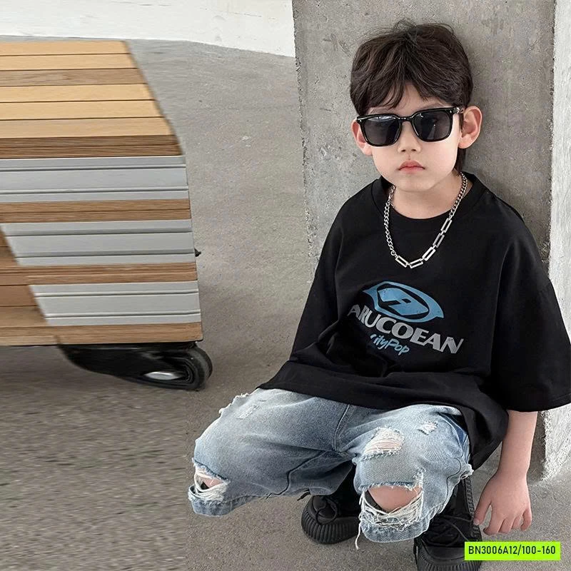 SHORT JEANS RÁCH LOANG MÀU