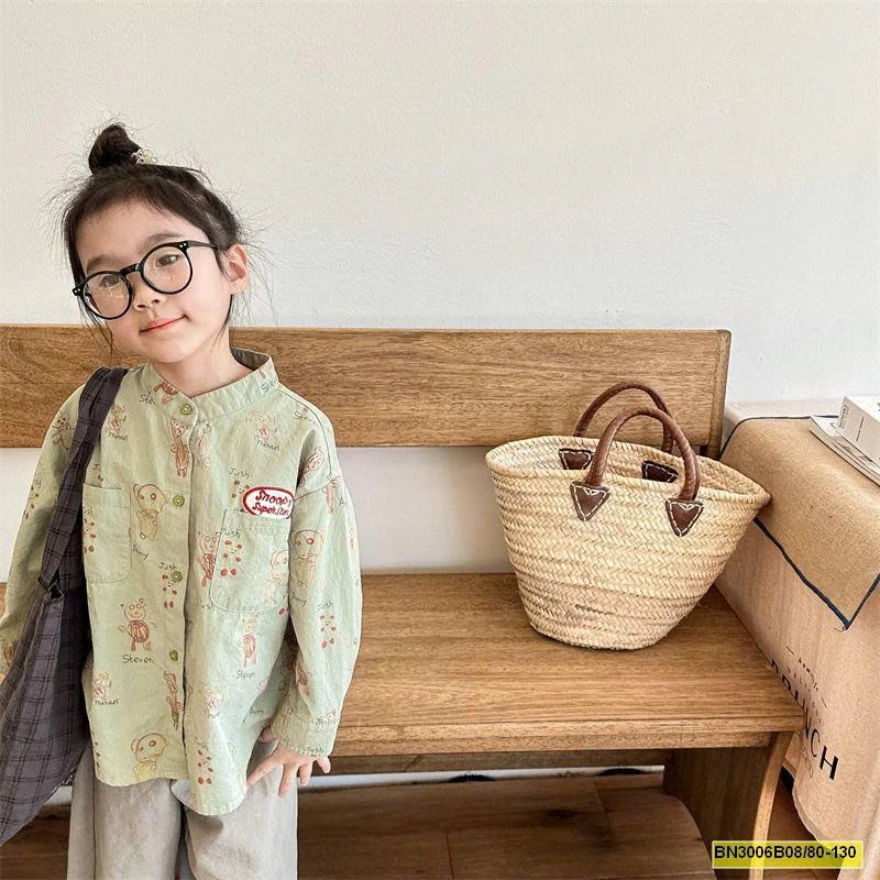 ÁO SƠ MI HOẠT HÌNH THU ĐÔNG