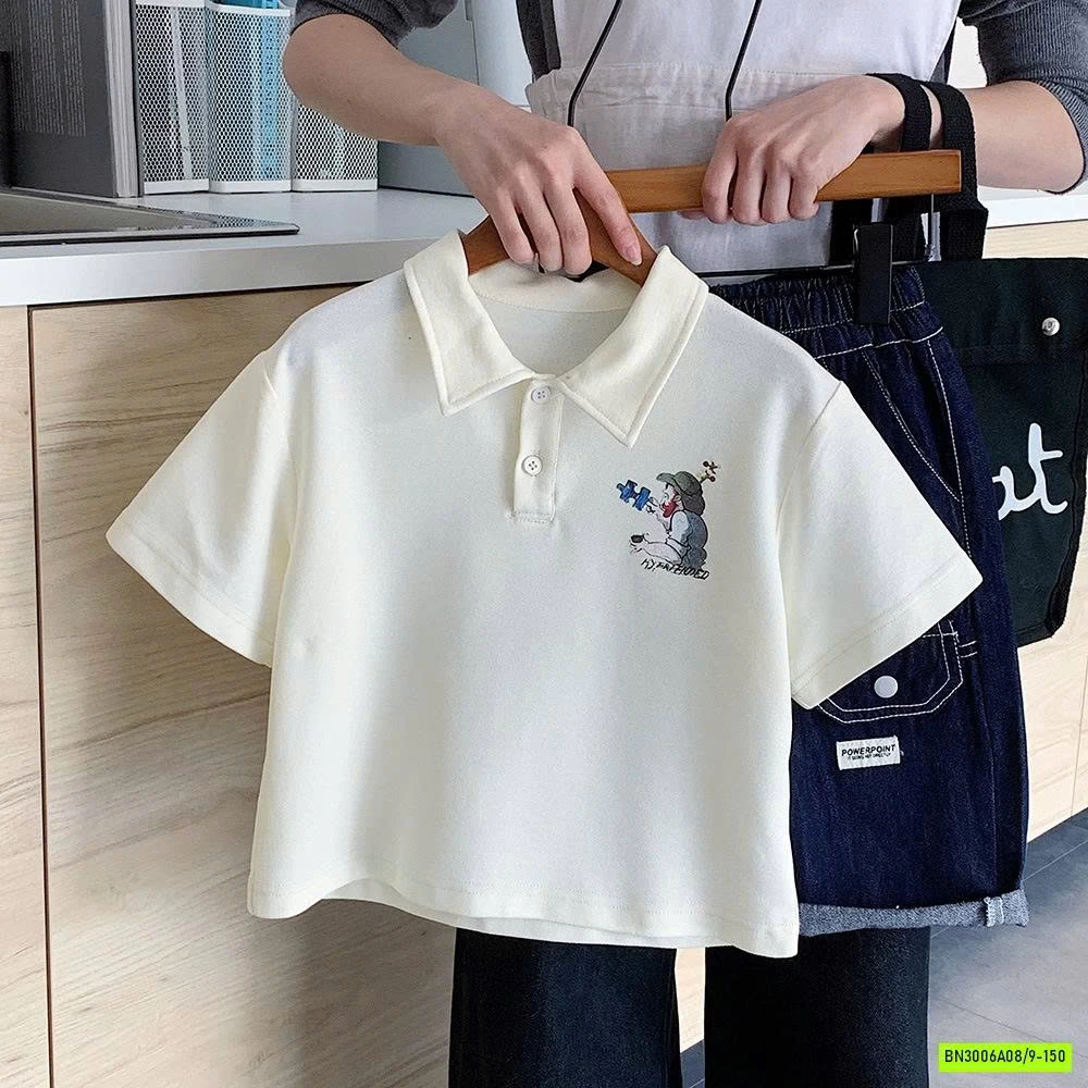 ÁO POLO MIX BAGGY JEANS