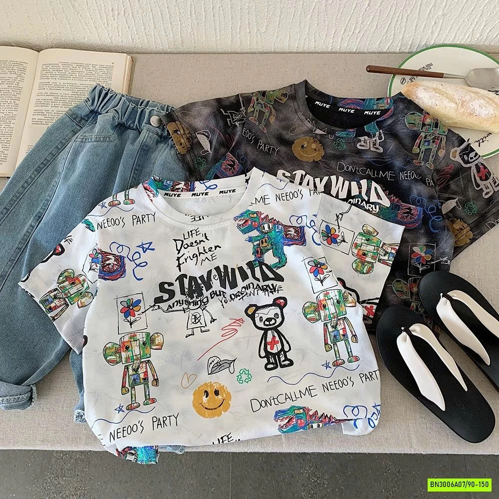 ÁO THUN THÚ CƯNG SẮC MÀU