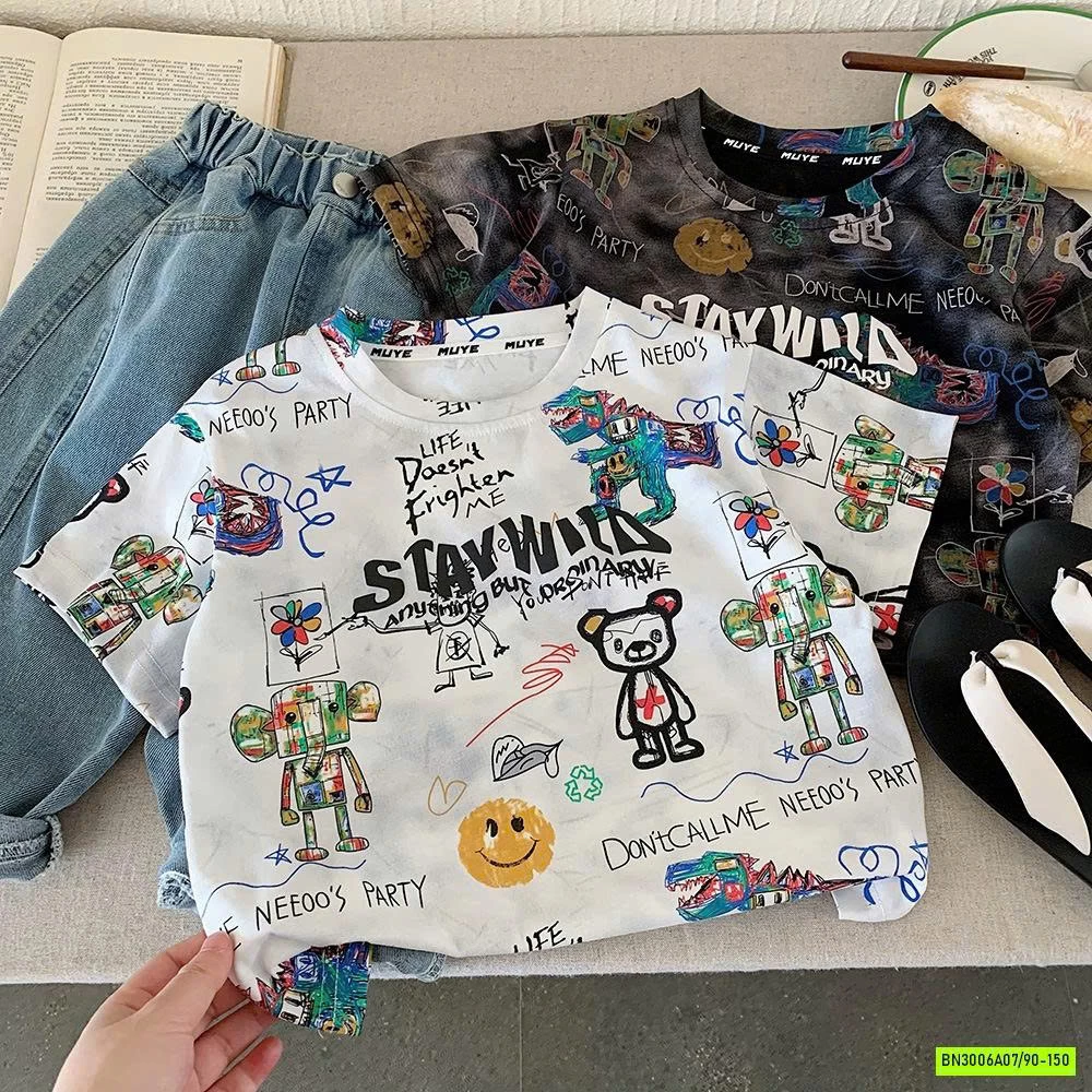 ÁO THUN THÚ CƯNG SẮC MÀU