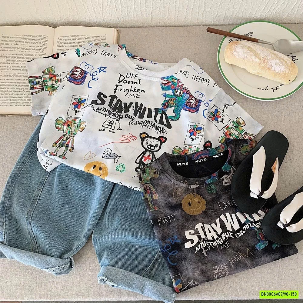 ÁO THUN THÚ CƯNG SẮC MÀU