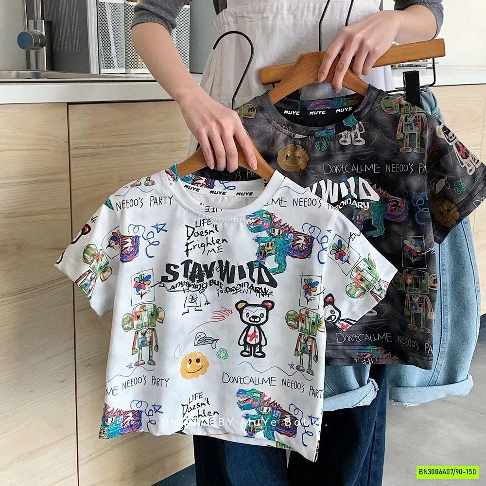 ÁO THUN THÚ CƯNG SẮC MÀU