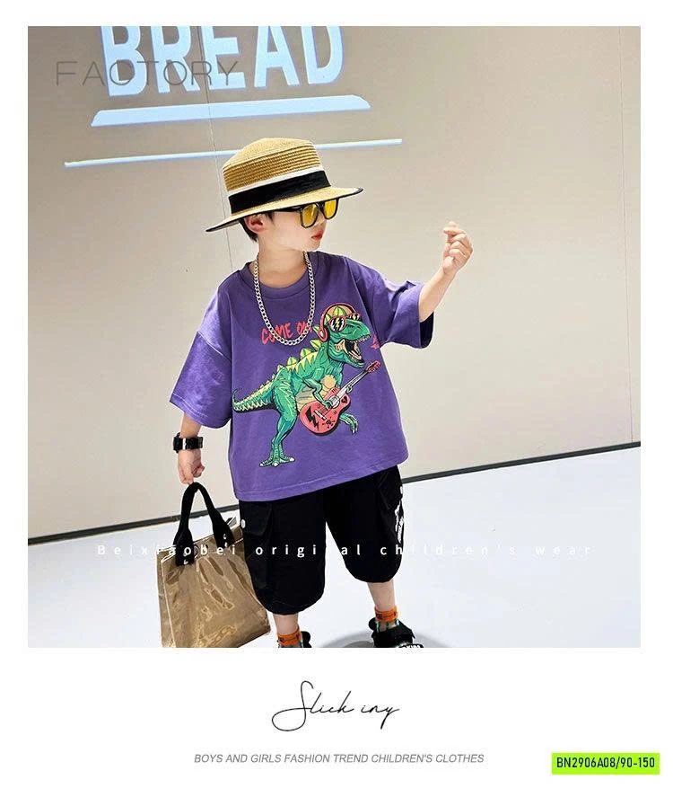 ÁO THUN KHỦNG LONG ĐÁNH ĐÀN