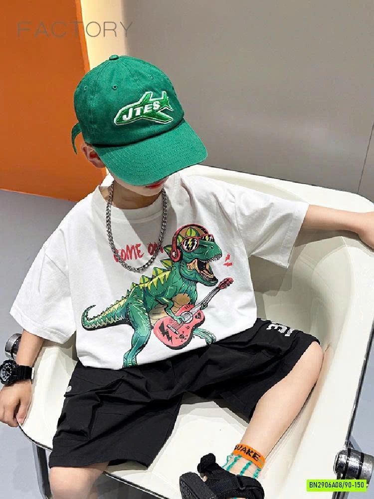 ÁO THUN KHỦNG LONG ĐÁNH ĐÀN