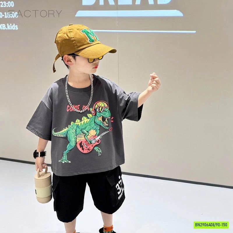 ÁO THUN KHỦNG LONG ĐÁNH ĐÀN