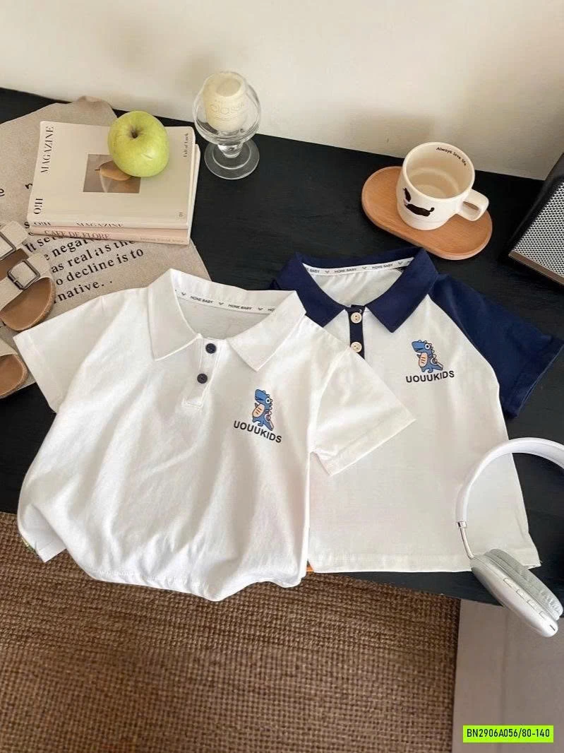 POLO IN HÌNH KHỦNG LONG Ở LƯNG