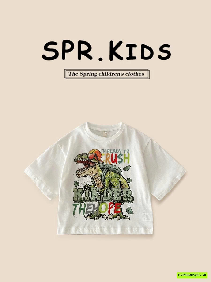 ÁO THUN KHỦNG LONG KINDER