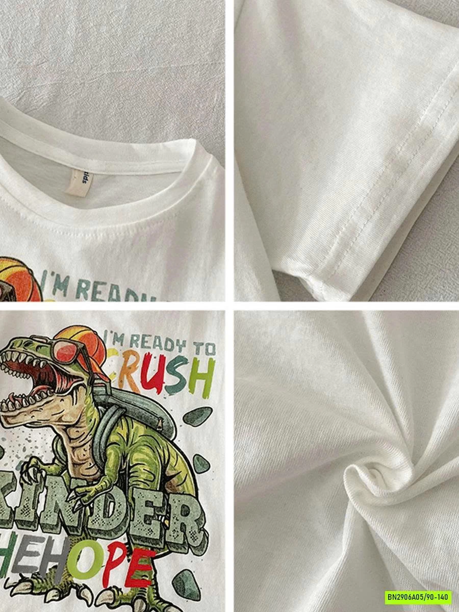 ÁO THUN KHỦNG LONG KINDER