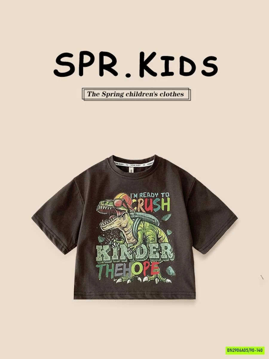 ÁO THUN KHỦNG LONG KINDER