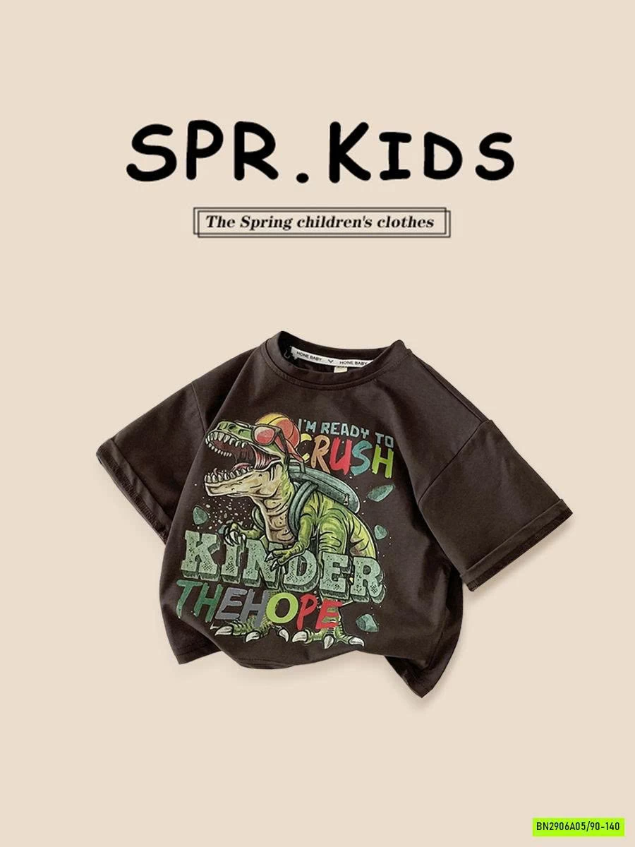 ÁO THUN KHỦNG LONG KINDER