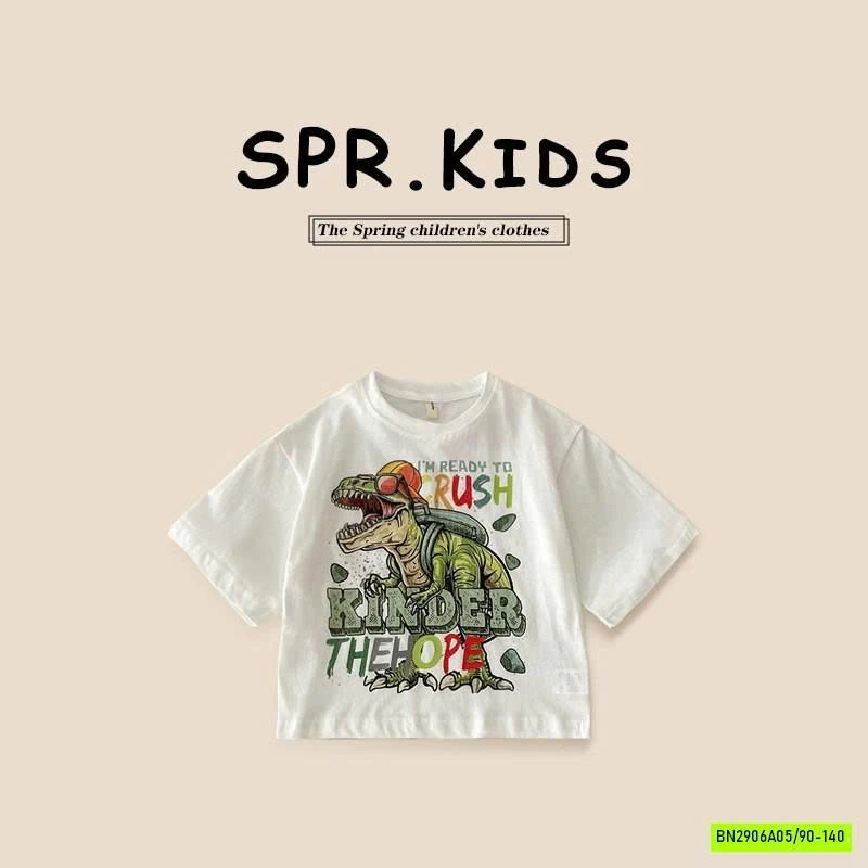 ÁO THUN KHỦNG LONG KINDER