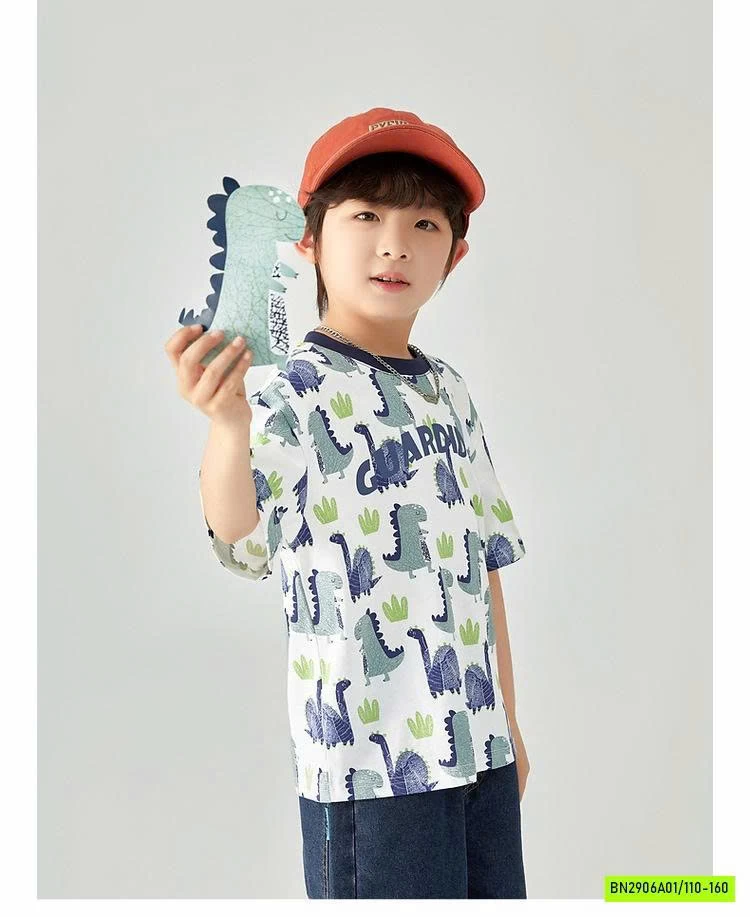 ÁO THUN IN HÌNH KHỦNG LONG NHỎ