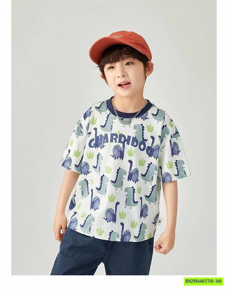 ÁO THUN IN HÌNH KHỦNG LONG NHỎ