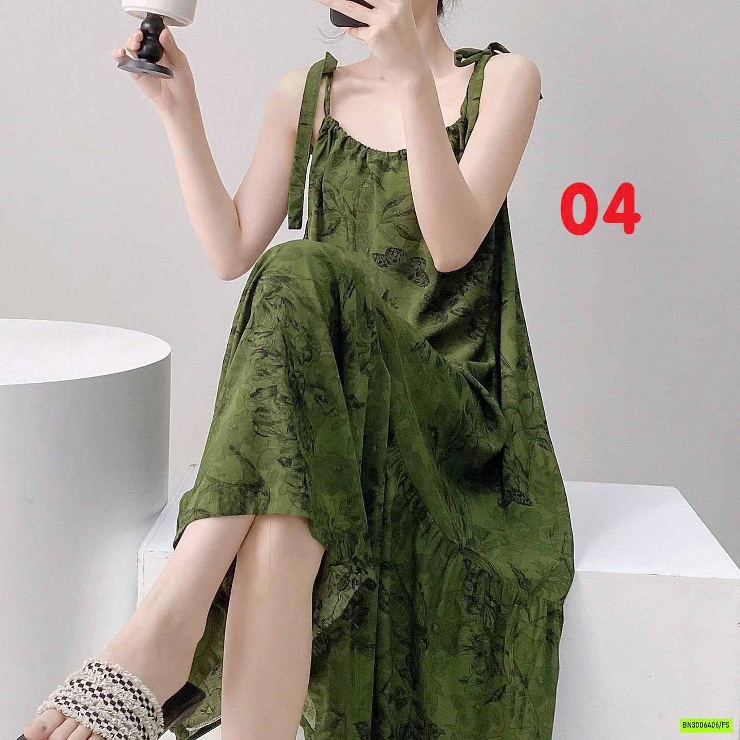 VÁY LANH 2S MAXI ĐUÔI CÁ