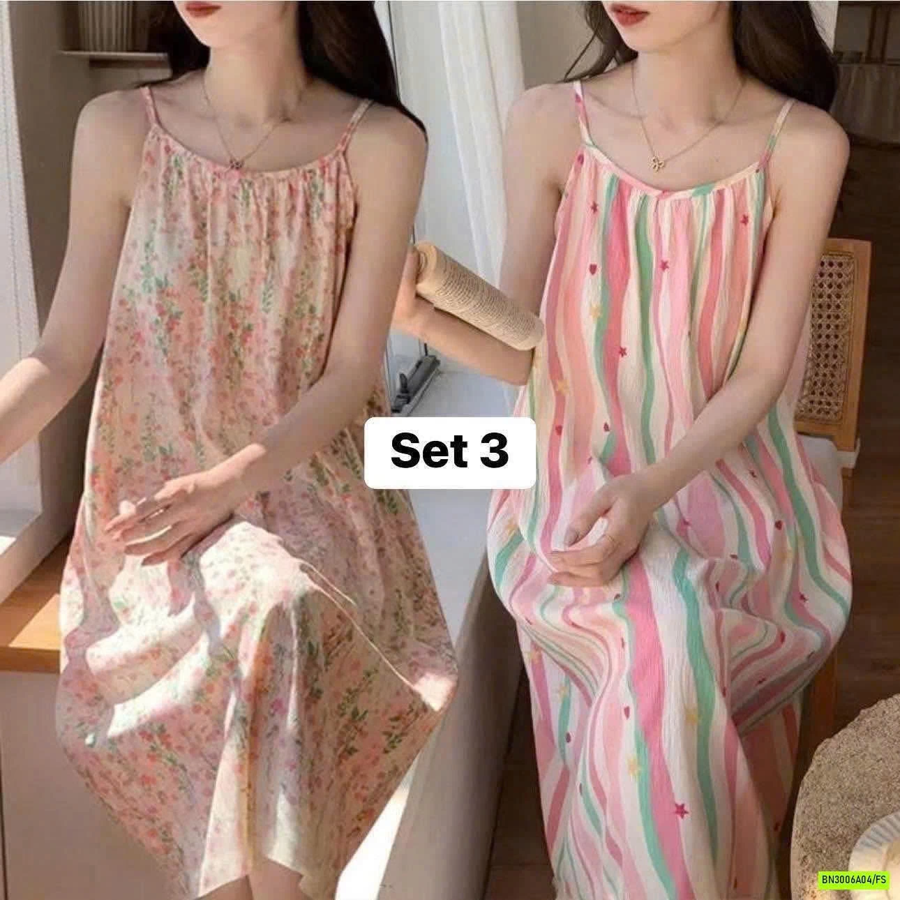 SÉT 2 VÁY NGỦ 2S