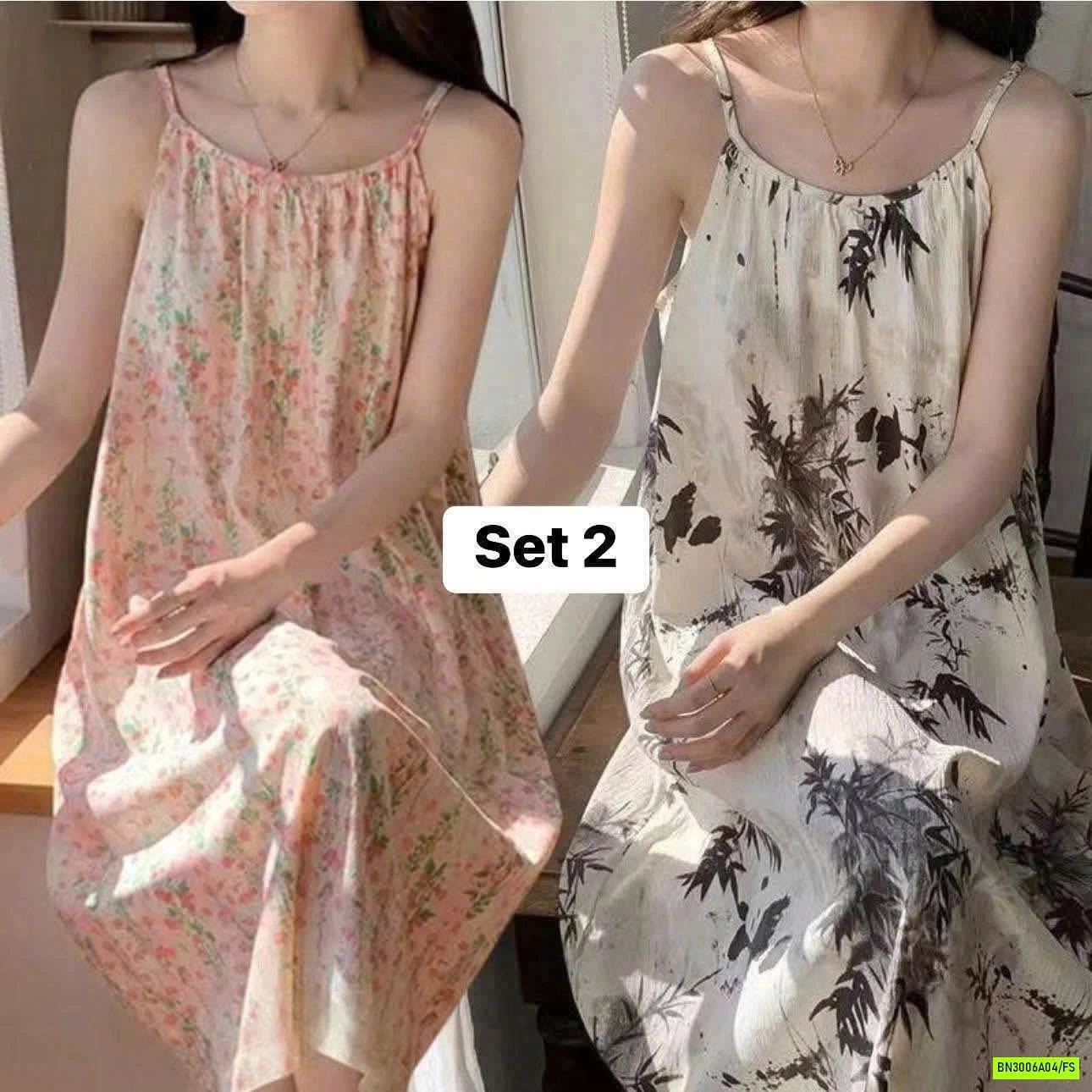 SÉT 2 VÁY NGỦ 2S