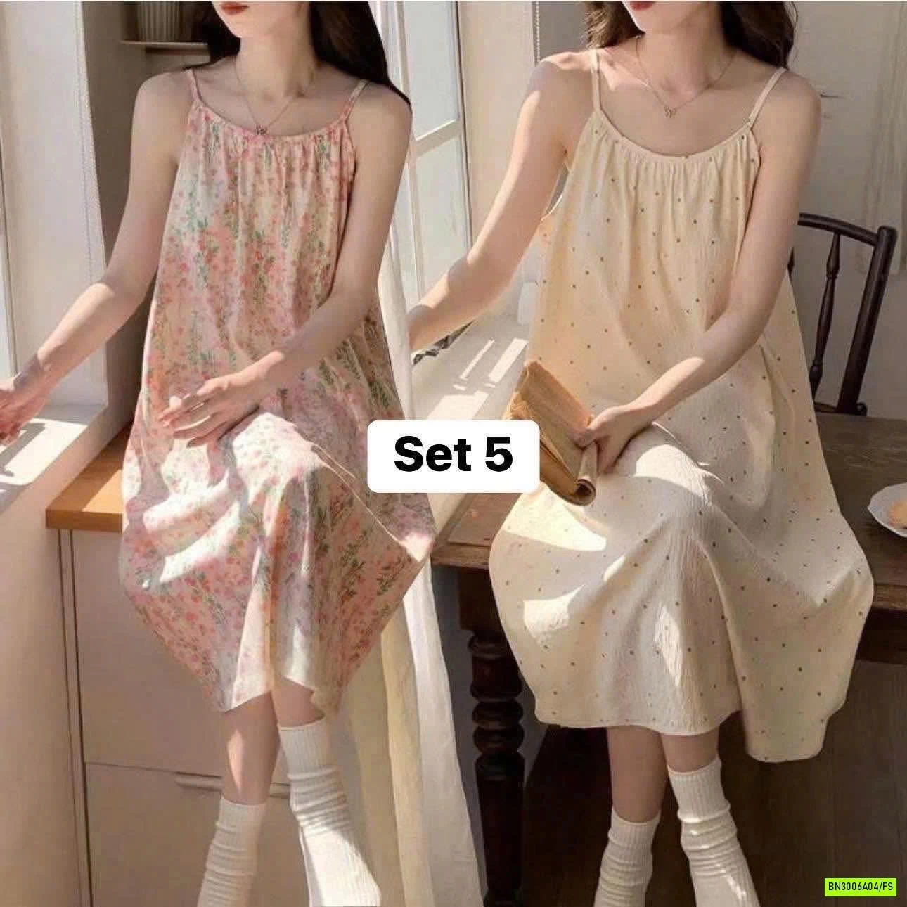 SÉT 2 VÁY NGỦ 2S