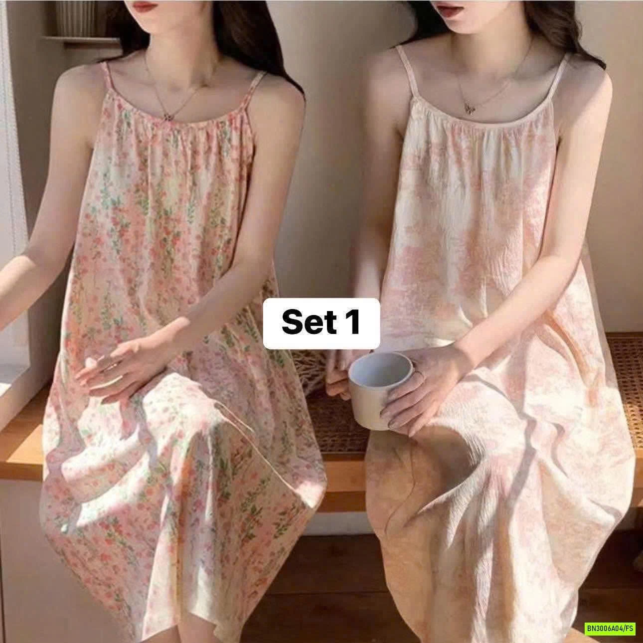 SÉT 2 VÁY NGỦ 2S