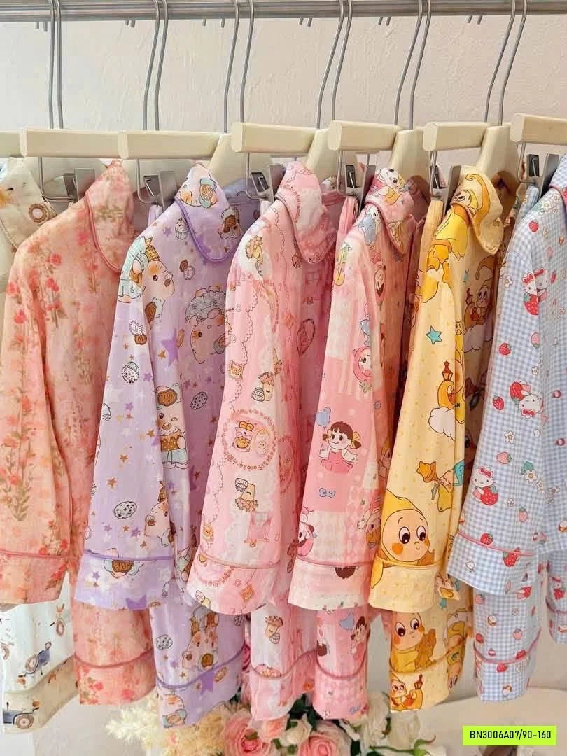 SET PYJAMA MẪU MỚI CHO BÉ