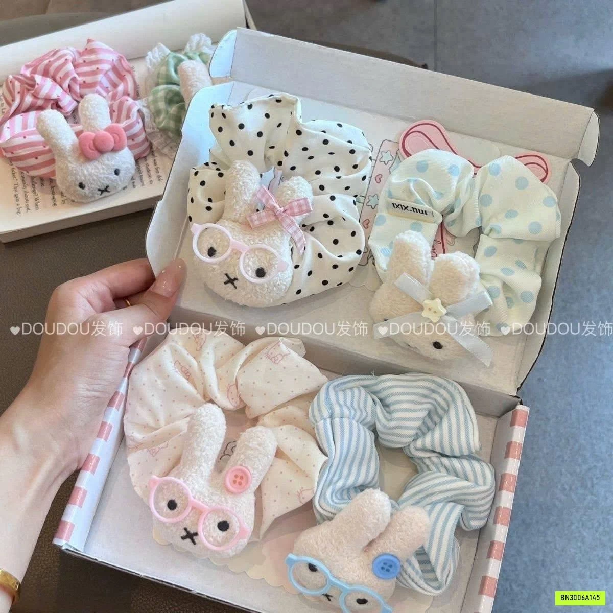 SÉT 6 BUỘC TÓC THỎ
