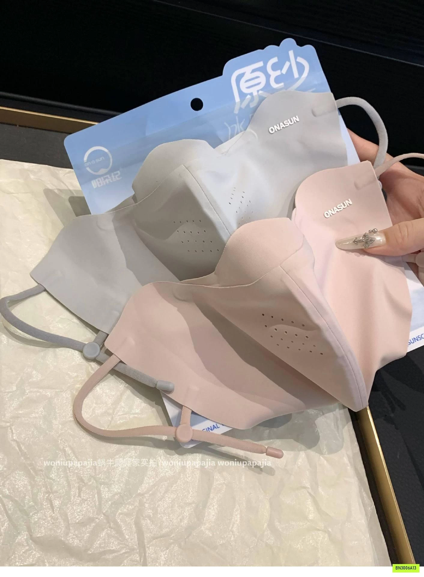 KHẨU TRANG CHỐNG TIA UV BĂNG LẠNH ONASUN