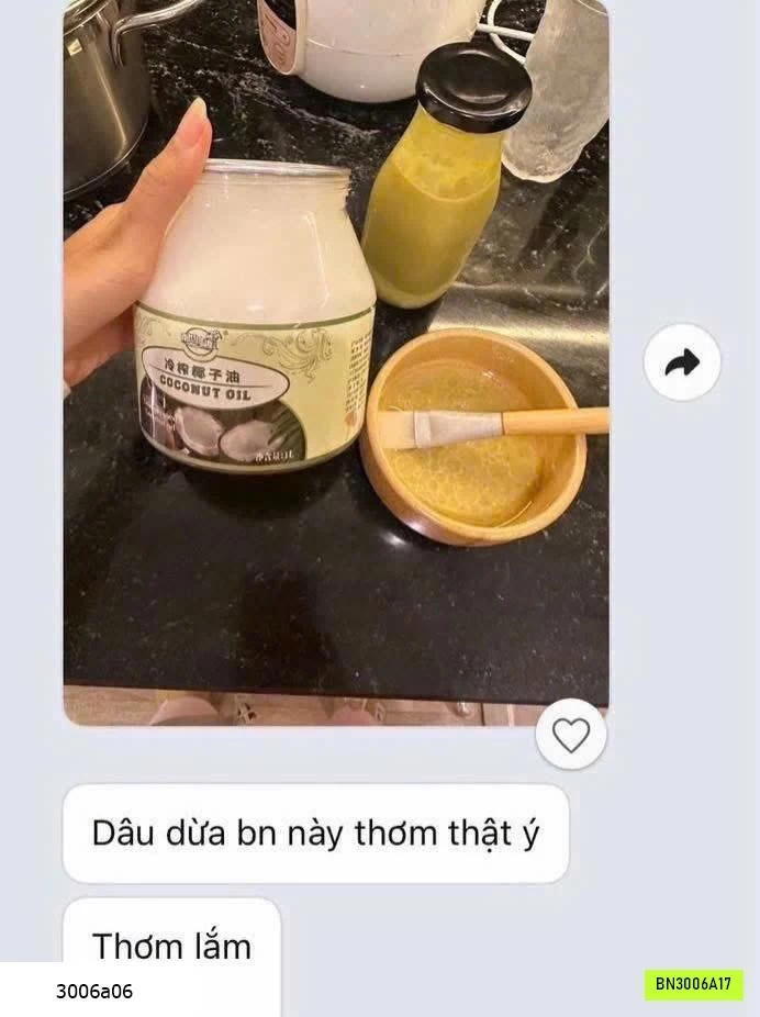 HŨ 1000ML DẦU DỪA ÉP LẠNH NANSHIYEXIANG