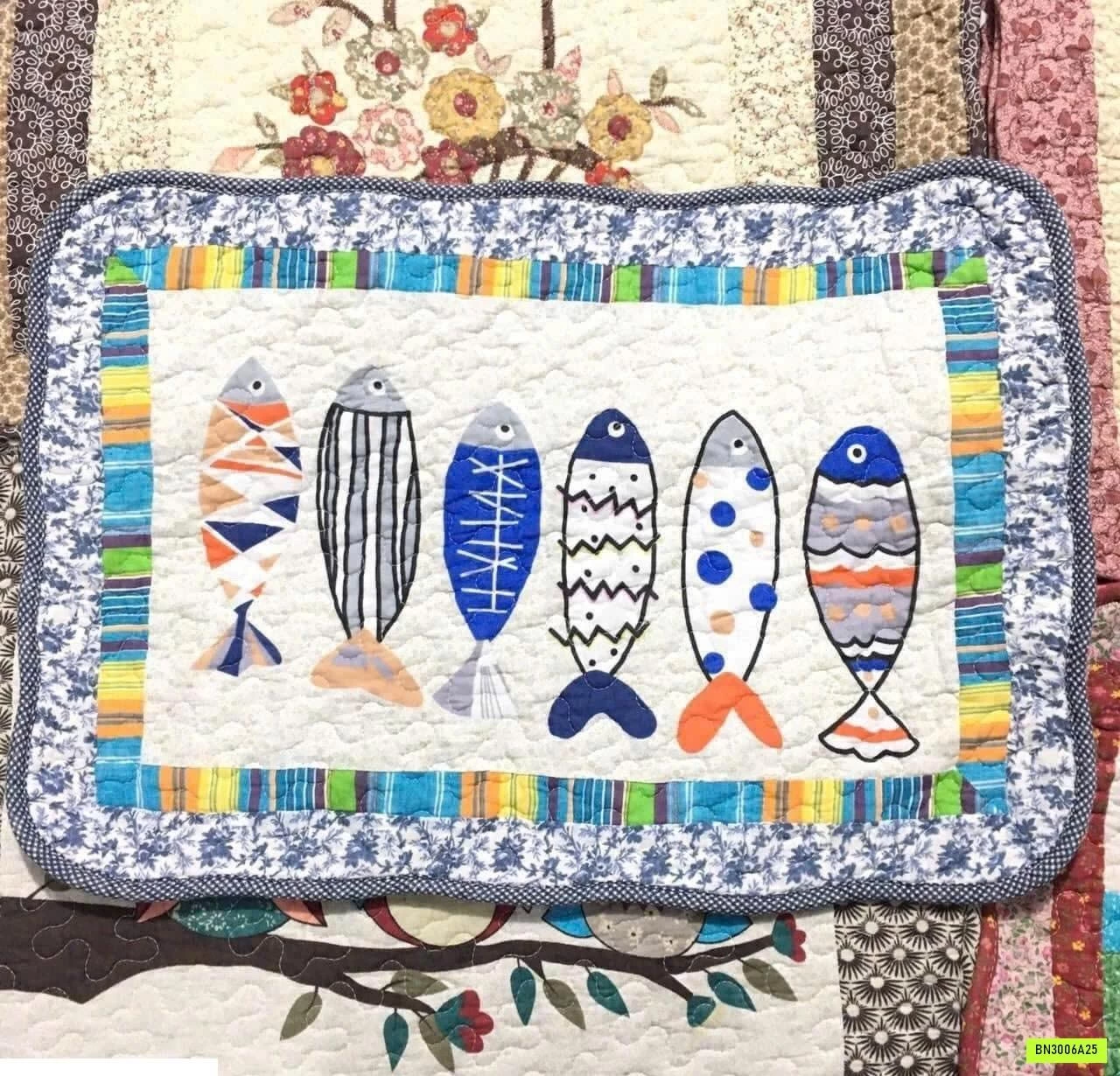 SET 3 THẢM VẢI TRẦN BÔNG VINTAGE