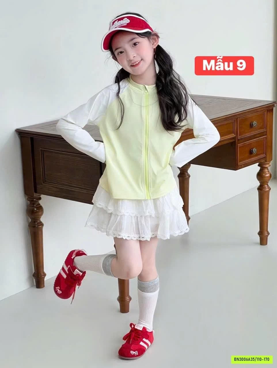 ÁO CHỐNG NẮNG PHỐI MÀU BÉ