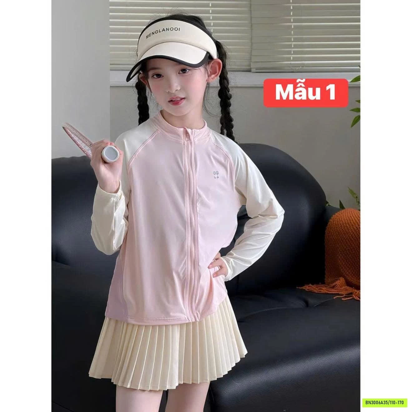 ÁO CHỐNG NẮNG PHỐI MÀU BÉ