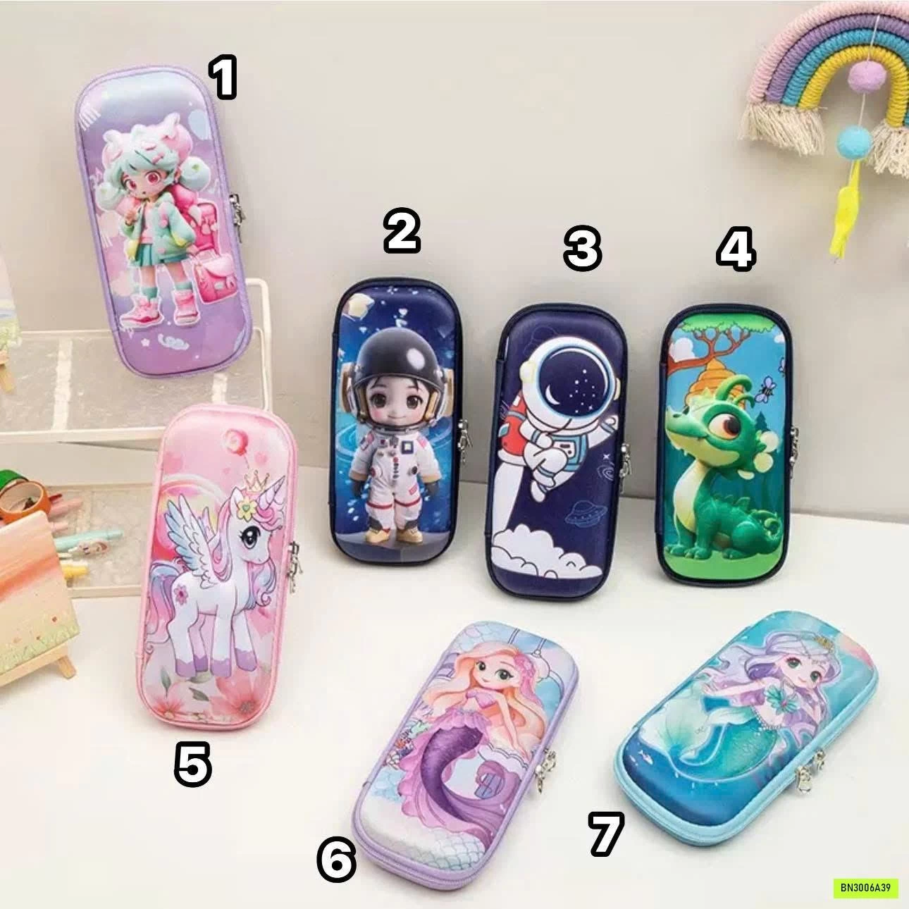 HỘP BÚT 3D SIÊU XINH CHO CÁC BÉ