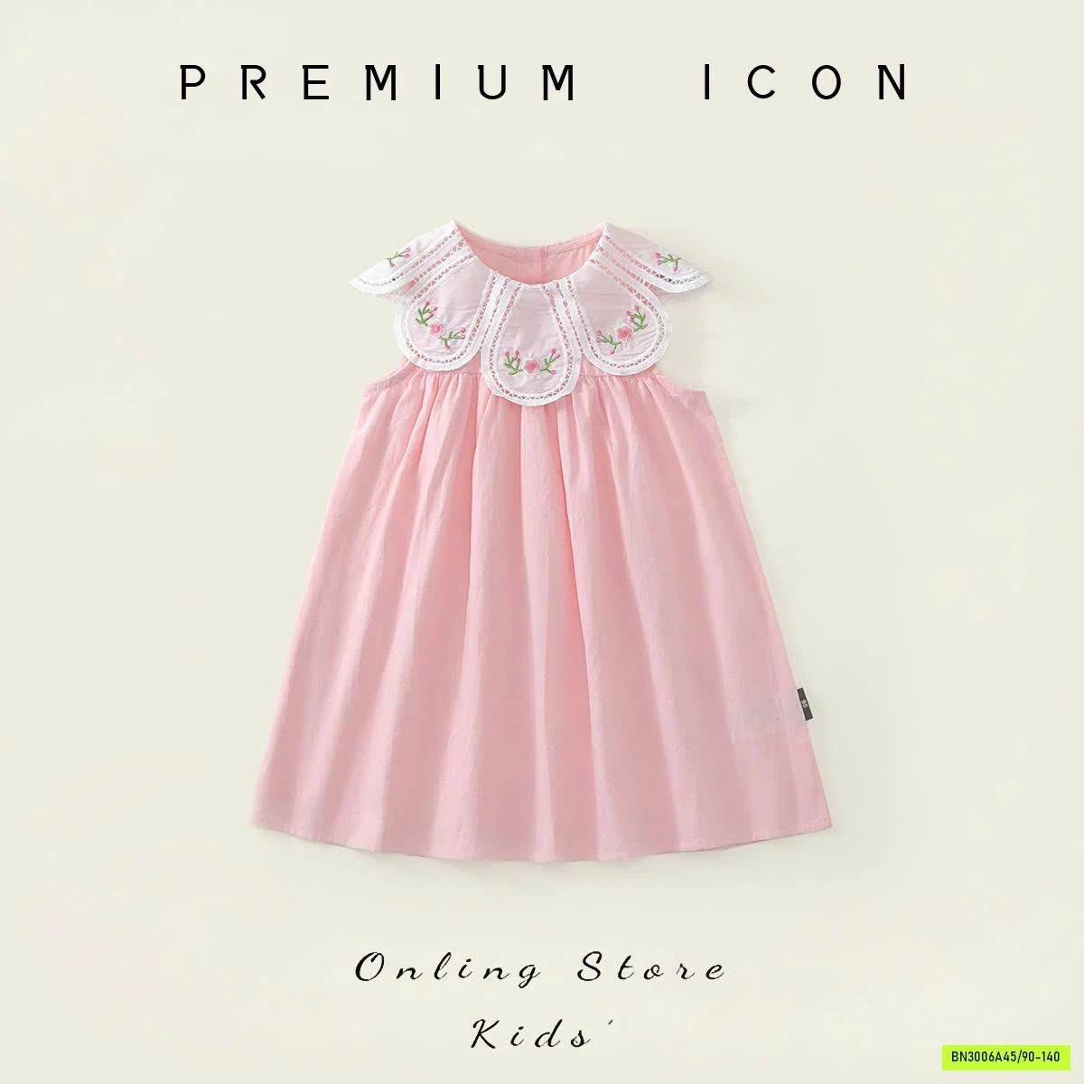 VÁY CỔ HOA PREMIUM