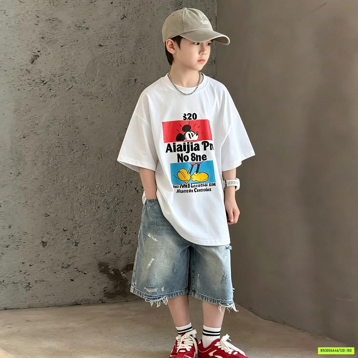 SÉT ÁO MICKEY QUẦN JEANS BT